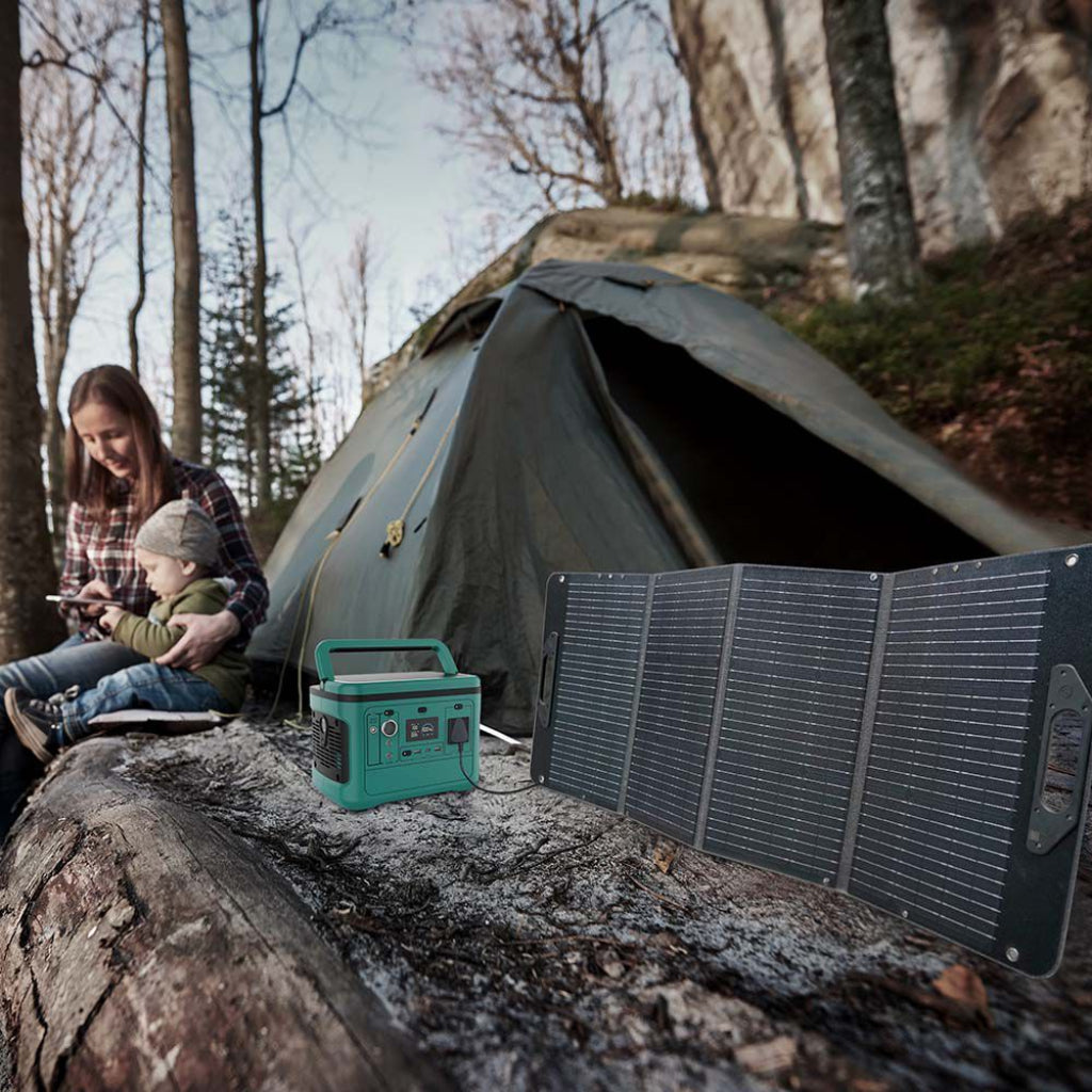 Energia Solare Portatile: Pannello Fotovoltaico V-TAC 160W - Pieghevole, Potente, Compatibile con Power Station - VT-10160