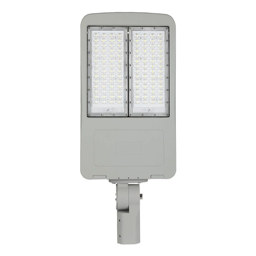 V-TAC PRO Armatura Stradale LED 200W con Chip Samsung, Classe II, 140LM/W, Dimmerabile, 5700K, Grigio, IP65 - VT-202ST